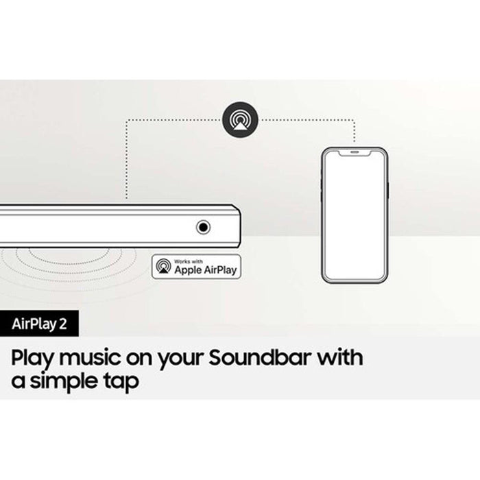 Samsung 5.0ch Soundbar w/ Acoustic Beam and Alexa 2021 + Subwoofer and Warranty