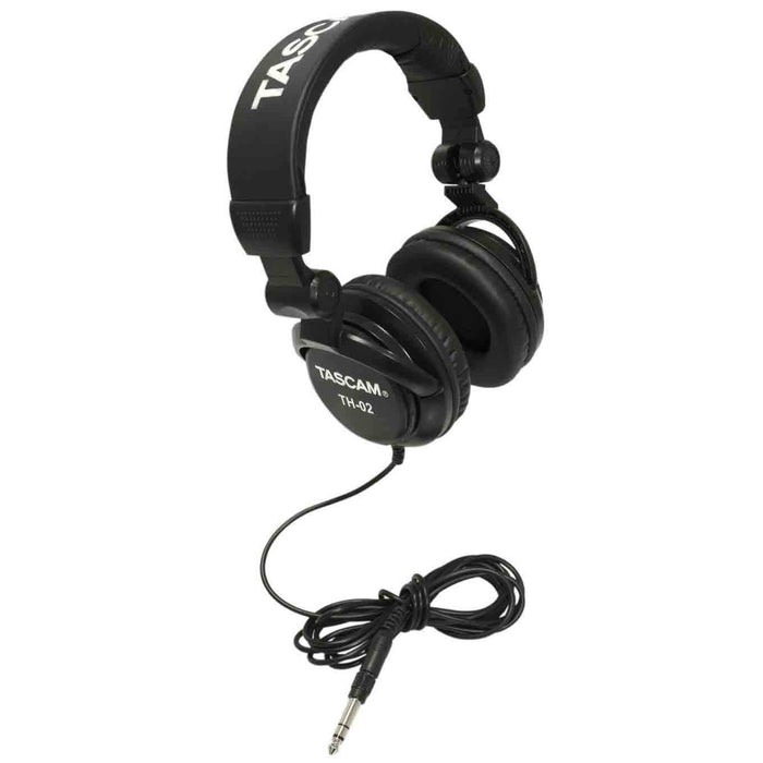 CAD Audio U37 USB Large Diaphragm Condenser Microphone + Tascam TH-02 Headphones