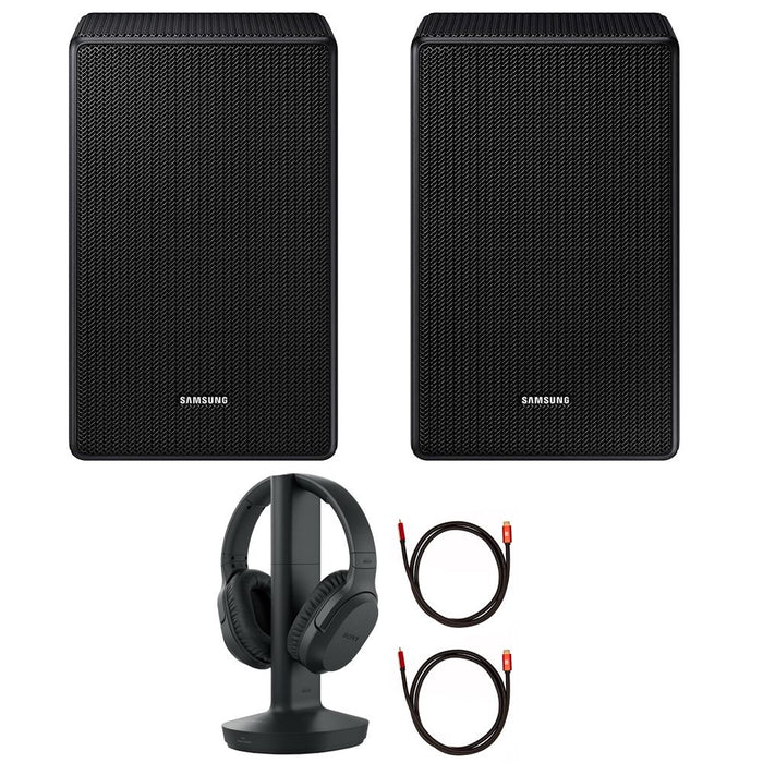 Samsung SWA-9500S Wireless Rear Speaker Kit + Sony RF400 Headphones + 2x HDMI Cables