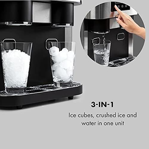 Frigidaire EFIC245-SS 3-in-1 Countertop Ice Maker, Ice Crusher, and Water Dispenser