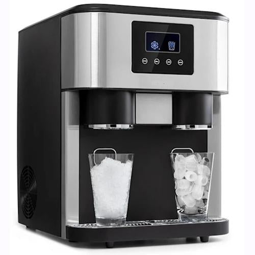Frigidaire EFIC245-SS 3-in-1 Countertop Ice Maker, Ice Crusher, and Water Dispenser