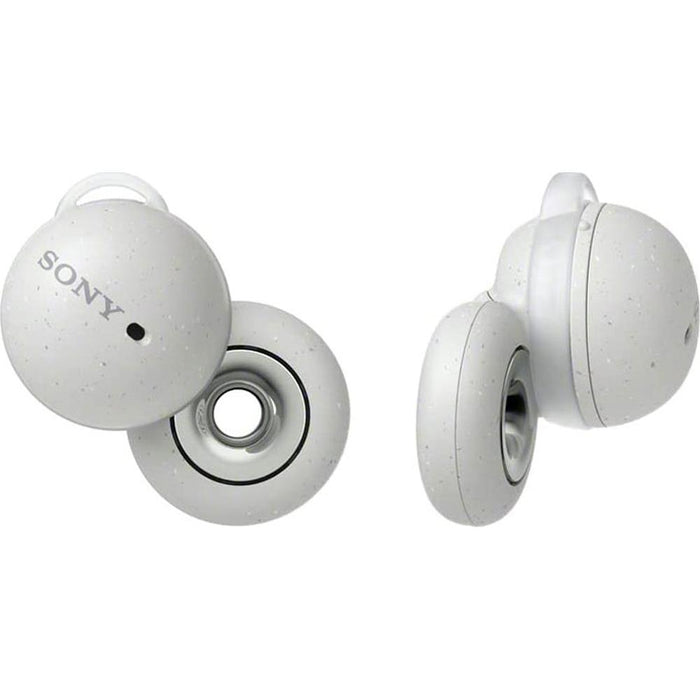 Sony LinkBuds Truly Wireless Earbuds Headphones w/ Alexa Built-in (White) - WFL900/W