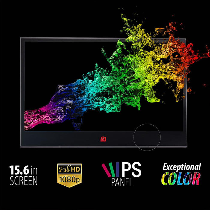 Deco Gear 15.6" 1920x1080 Monitor, 60Hz, IPS, 16.7 Million Colors, Touchscreen - Open Box