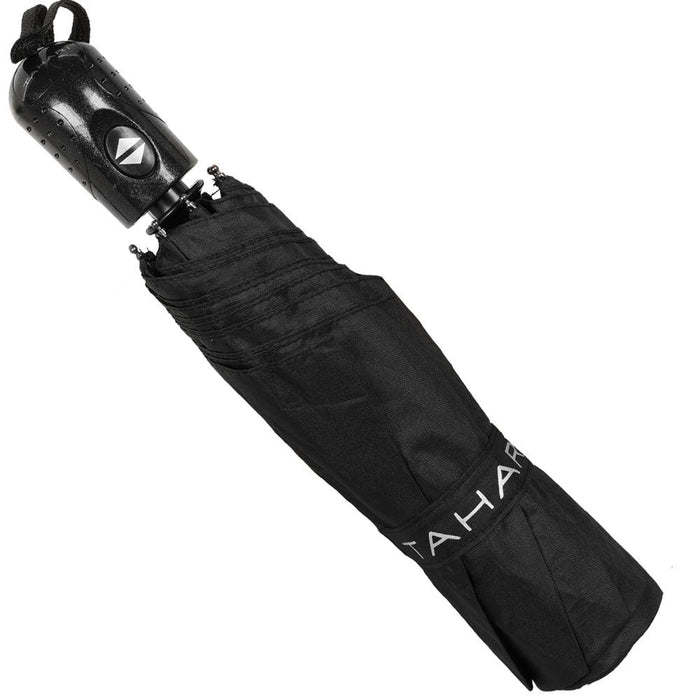 Tahari Collapsible Travel Umbrella Black 2 Pack