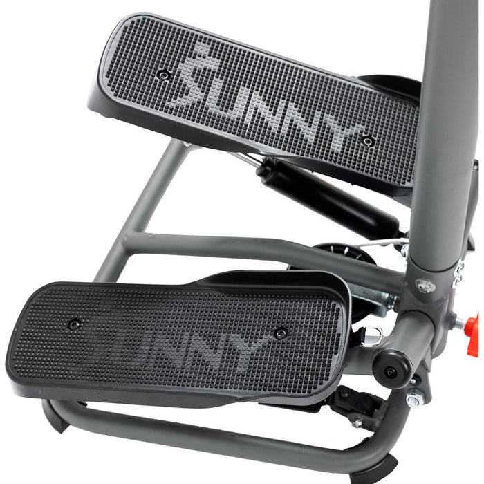 Sunny Health and Fitness Twist Stepper w/ Handlebar and Resistance Bands - SF-S020065 - Open Box