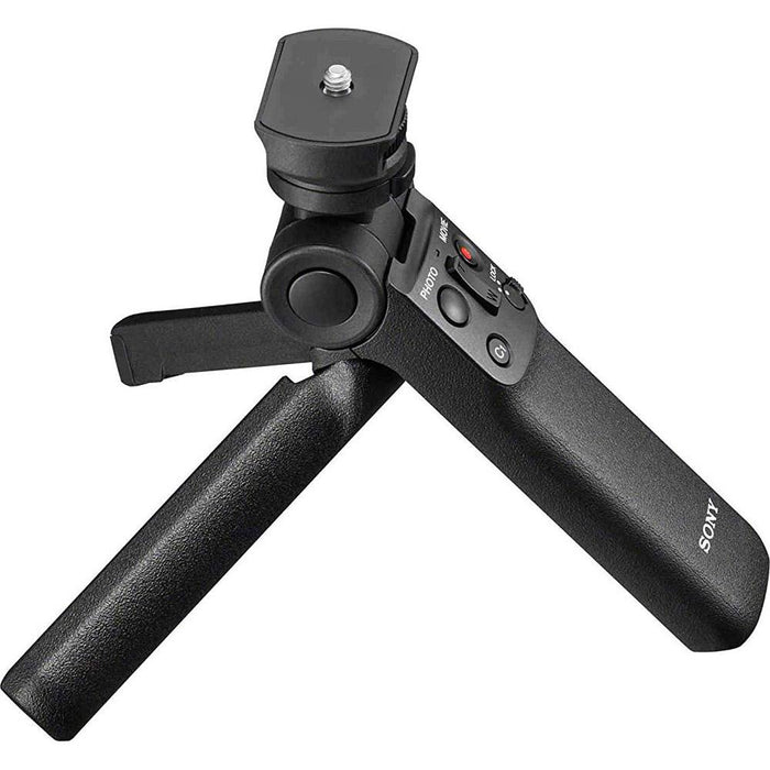 Sony Vlogger Kit ACCVC1 Shooting Grip with Wireless Remote Commander + 64GB, Open Box