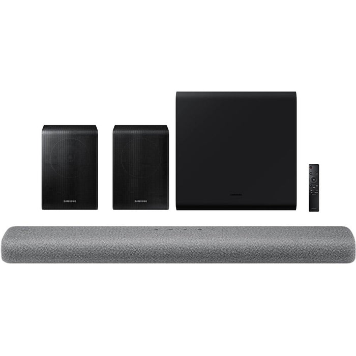 Samsung HW-S50A 3.0ch All-in-One Soundbar 2021+ Premium Woofer + Speaker Bundle