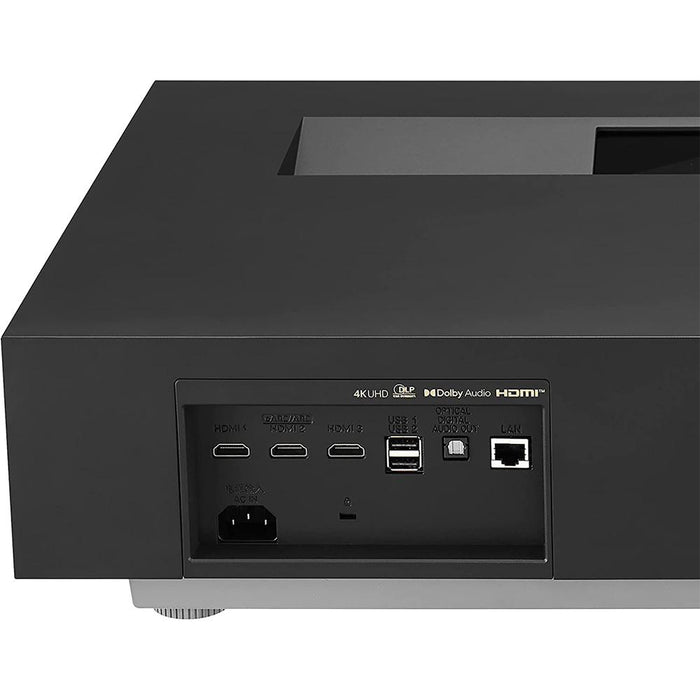 LG CineBeam HU915QB Premium 4K UHD Laser UST Projector w/ 120" Screen +Warranty Kit