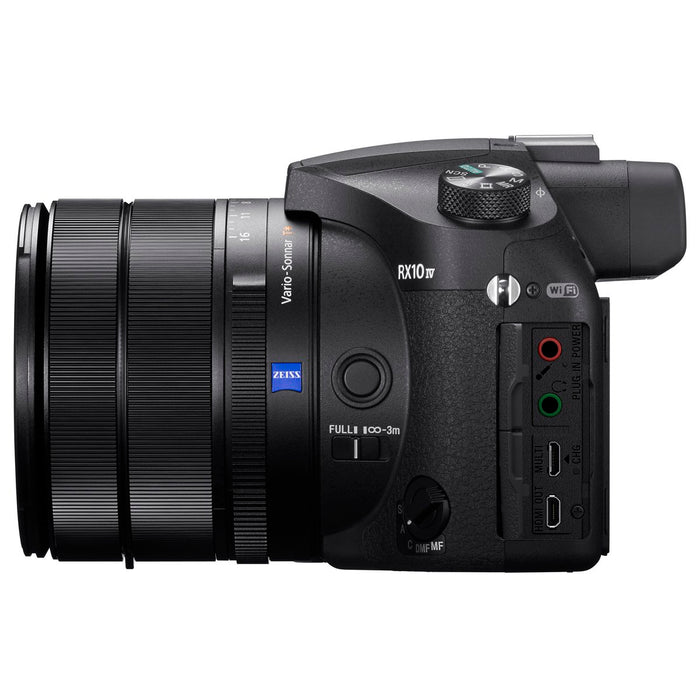 Sony Cyber-Shot RX10 IV Digital Camera with 24-600mm Lens +512GB SSD Drive Kit Bundle