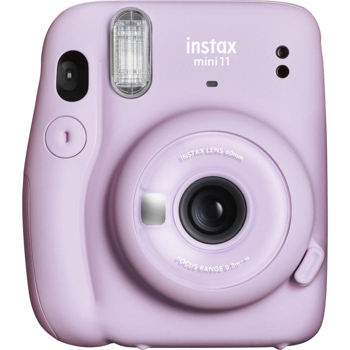 Fujifilm Instax Mini 11 Instant Film Camera Lilac Purple+Daylight Film 20 Shots