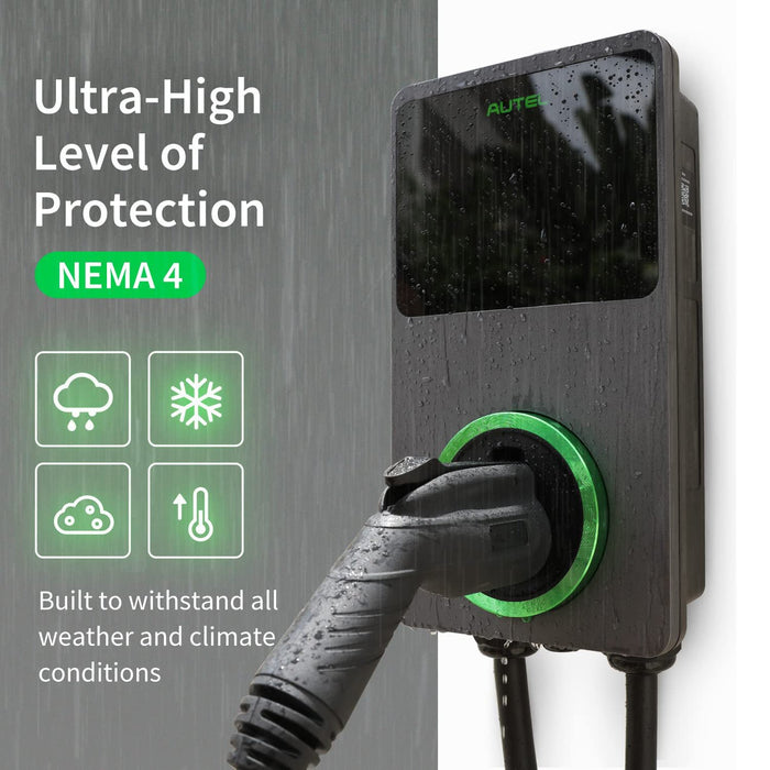 Autel MaxiCharger Level 2 40A EV Charging Station with In-Body Holster NEMA 6-50
