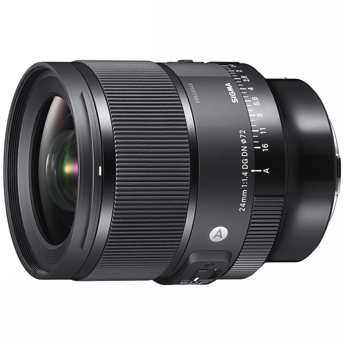 Sigma 24mm f1.4 DG DN Art Lens for Sony E-Mount Mirrorless Cameras, 405965