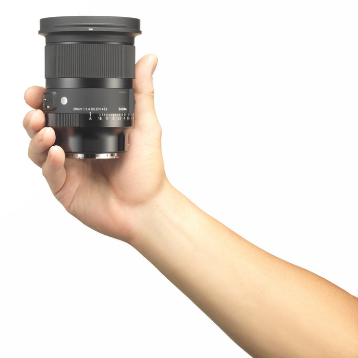 Sigma 20mm f1.4 DG DN Art Lens for Sony E-Mount Mirrorless Cameras, 414965