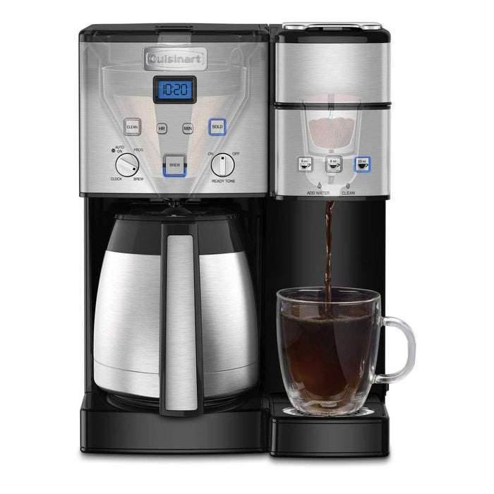 Cuisinart SS-20 Coffee Center 10-Cup Thermal Single-Serve Brewer Coffeemaker - Refurbished