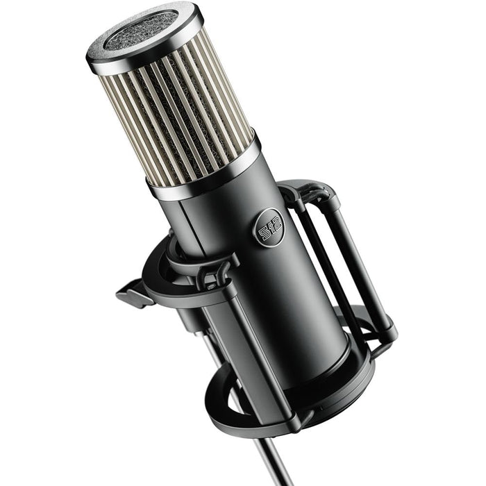 512 Audio Skylight Large Diaphragm Condenser XLR Microphone w/ Pop Filter +Boom Arm Bundle