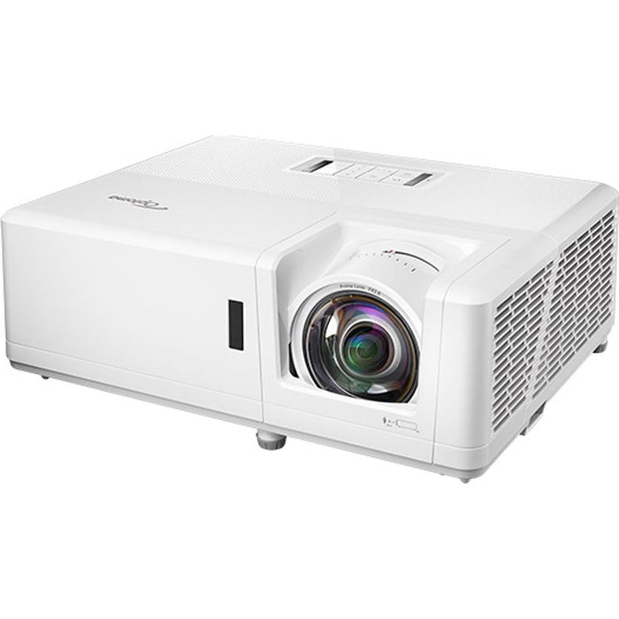 Optoma GT1090HDRx 4K UHD Short Throw Laser Home Theater Projector, 4,200 Lumens