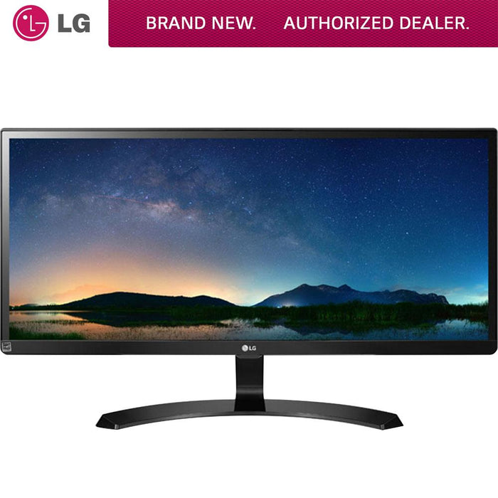 LG 29" UltraWide Full HD LED FreeSync Monitor 2580x1080 21:9 29UM59A - Refurbished