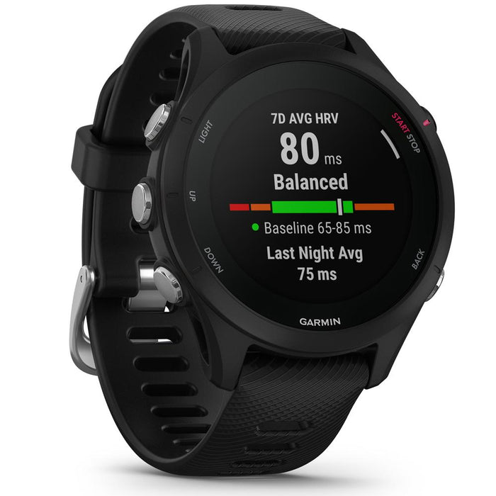 Garmin Forerunner 255S Music GPS Smartwatch Black with 2 Year Extended Warranty
