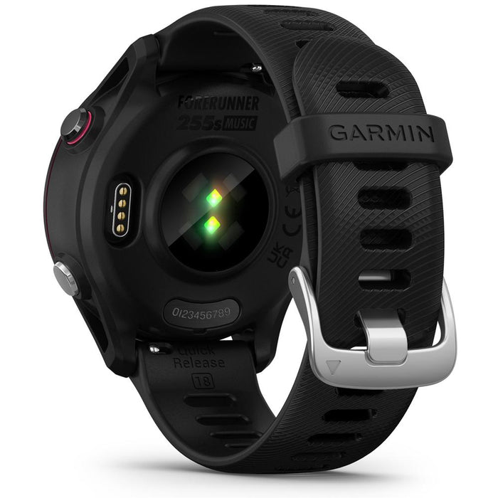 Garmin Forerunner 255S Music GPS Smartwatch Black with 2 Year Extended Warranty