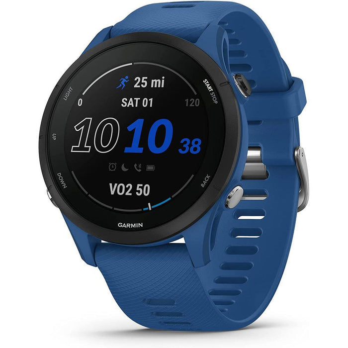 Garmin Forerunner 255 GPS Smartwatch Tidal Blue with 2 Year Extended Warranty