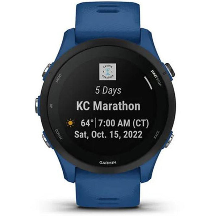 Garmin Forerunner 255 GPS Smartwatch Tidal Blue with 2 Year Extended Warranty
