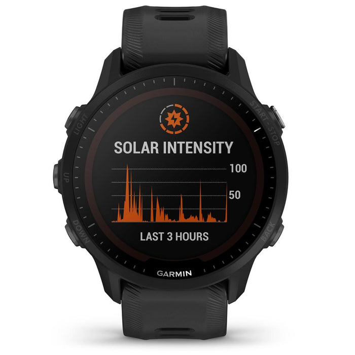 Garmin Forerunner 955 Solar GPS Smartwatch Black with 2 Year Extended Warranty
