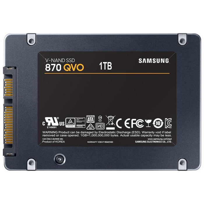 Samsung 870 QVO SATA III 2.5-inch SSD, 1TB
