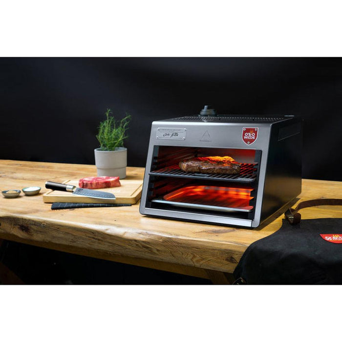 Otto Wilde The Otto Grill Lite Infrared Grill Pizza Kit with 2 Year Warranty
