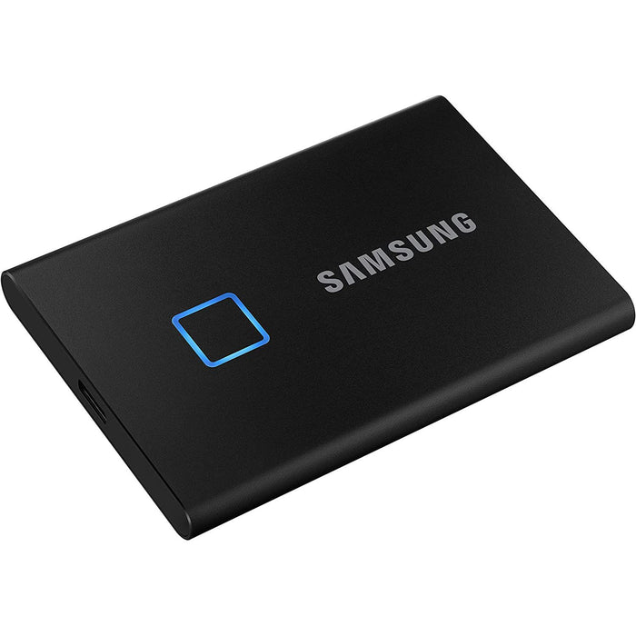 Samsung T7 Touch Portable SSD USB 3.2, 1TB - Black