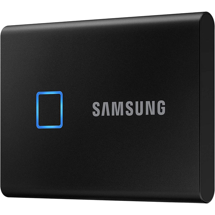 Samsung T7 Touch Portable SSD USB 3.2, 2TB - Black