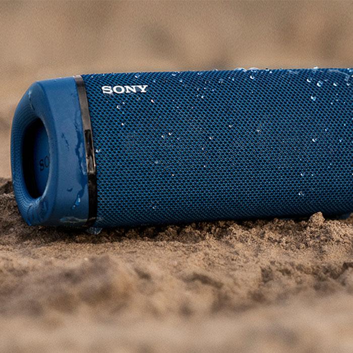 Sony SRS-XB33 Portable Waterproof Bluetooth Speaker, Red - Refurbished