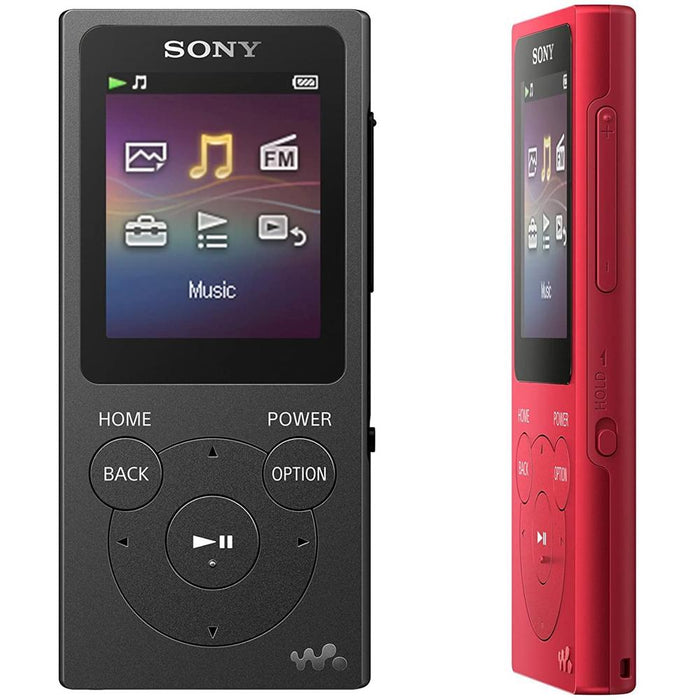 Sony 8GB Walkman Digital Music MP3 Audio Player Black - Renewed