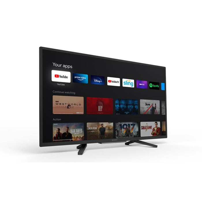 Sony 32" W830K HD LED HDR TV with Google TV 2022 with Deco Home 60W Soundbar Bundle