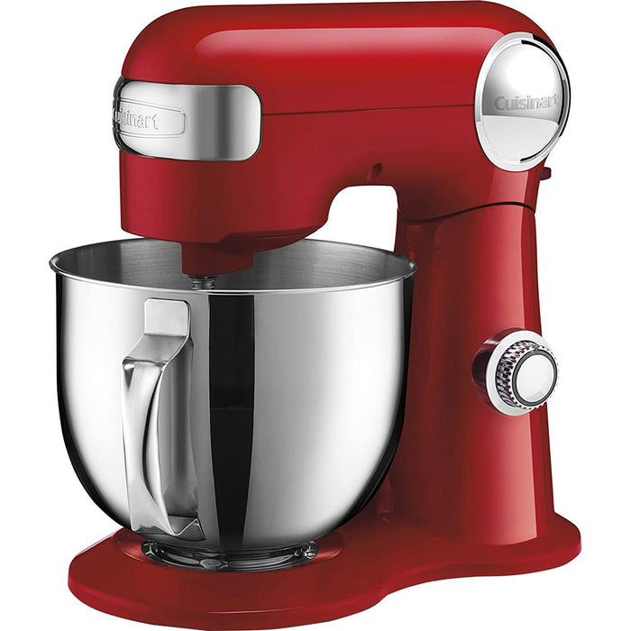 Cuisinart Precision Master 5.5-Quart 12-Speed Stand Mixer (Ruby Red), Open box