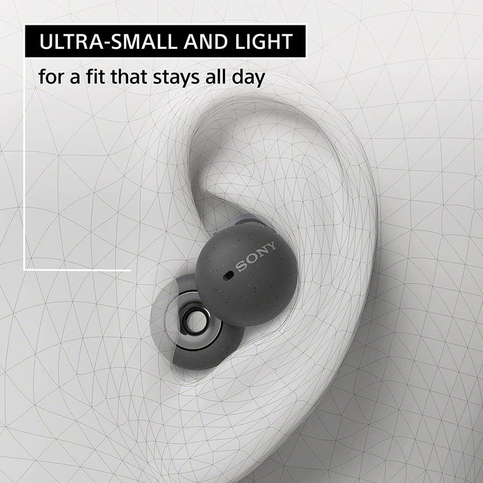 Sony LinkBuds Truly Wireless Earbuds Headphones w/ Alexa, White - Refurbished