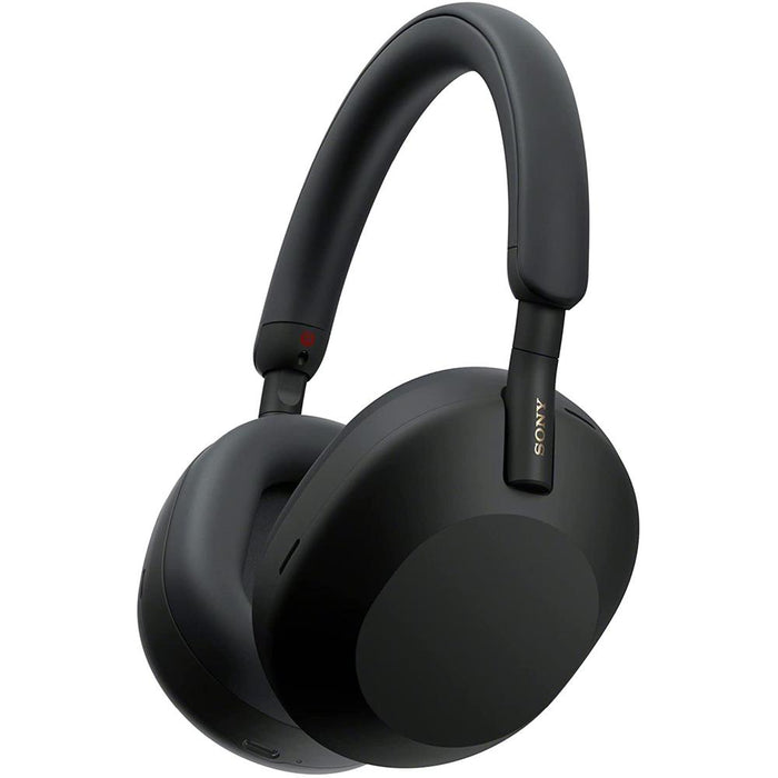 Sony Wireless Noise Canceling Headphones Black Renewed with 2 Year Warranty