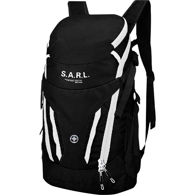Swissdigital Kangroo Foldable Backpack, Black (SD1596-01)