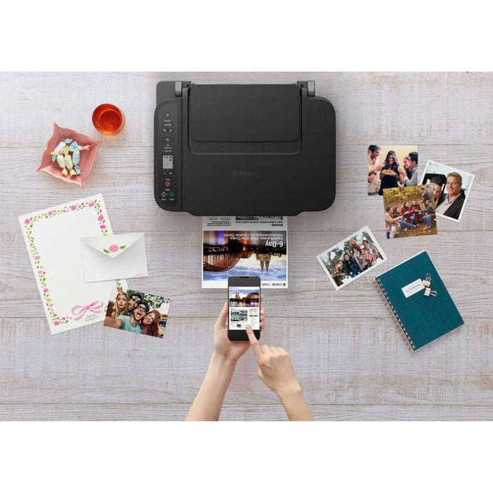 Canon Pixma TS3520 Wireless All-In-One Inkjet Printer - Black - Open Box