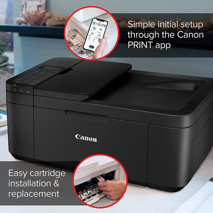 Canon PIXMA TR4720 Wireless All-in-One Printer (Black) - 5074C002AA - Open Box