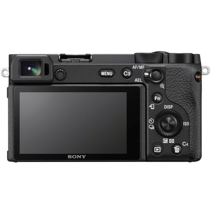 Sony a6600 Mirrorless 4K APS-C Camera Body Kit + DJI RS 3 Gimbal Stabilizer Bundle