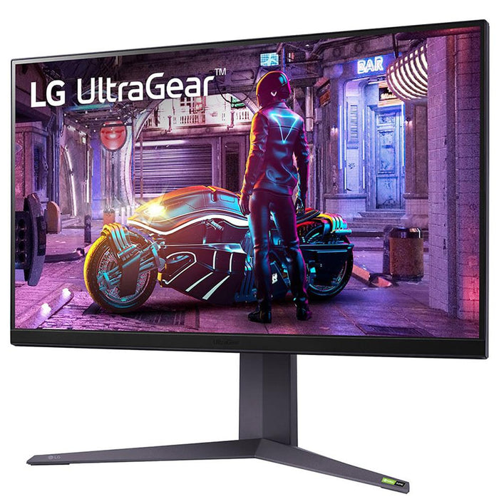 LG 32" UltraGear QHD Nano IPS 1ms 240Hz PC Monitor w/ LG GP9 Speaker Bundle