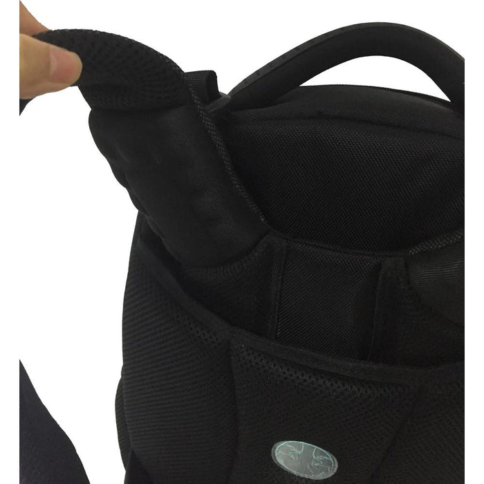Swissdigital SD1003M-V1 Neptune Massaging TSA Backpack with 15.6" Laptop Pocket, USB