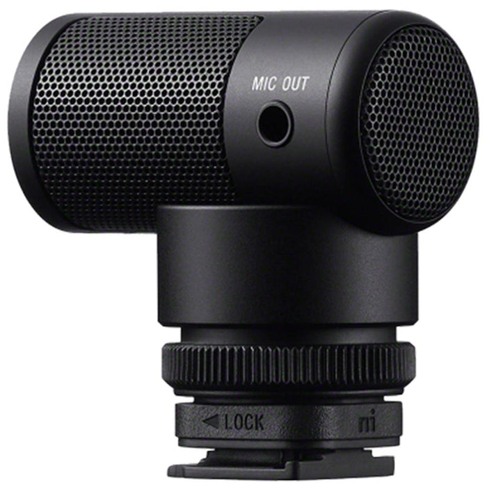 Sony ECM-G1 Vlogger Shotgun Microphone w/ 2 Year Extended Warranty Bundle
