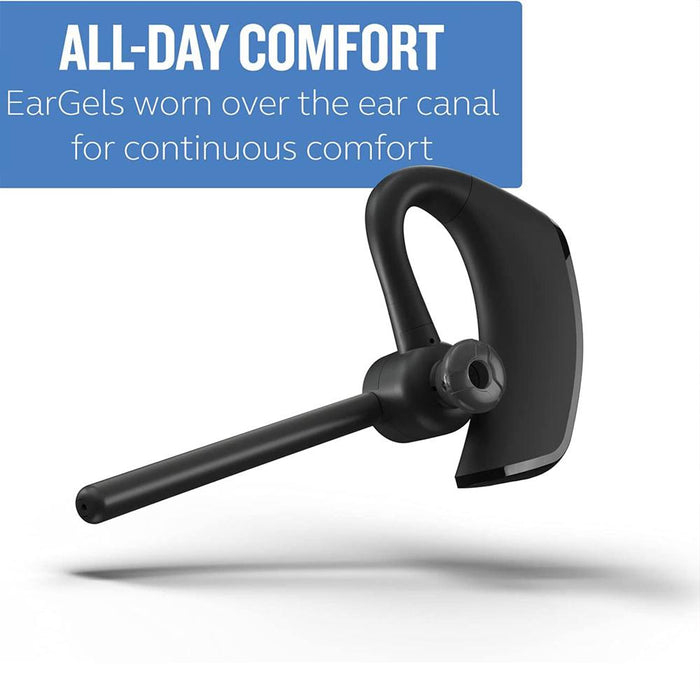 BlueParrott Bluetooth Noise-Canceling Mono Headset with 1 Year Extended Warranty