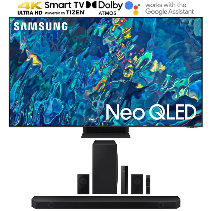 Samsung QN65QN95BA 65" QN95B Neo QLED 4K Smart TV 2022 w/ Samsung HW-Q910B Soundbar