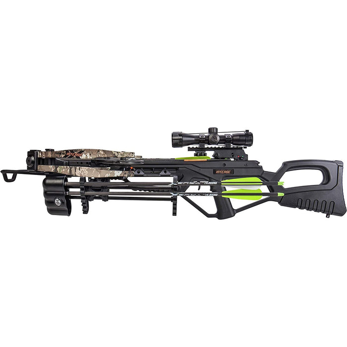 Bear Archery Intense Crossbow Kit with Scope, Quiver, and Bolts - Veil Stoke