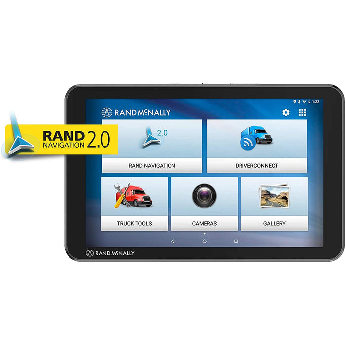 Rand Mcnally TND Tablet 85 8" GPS Truck Navigator with Built-In Dash Cam