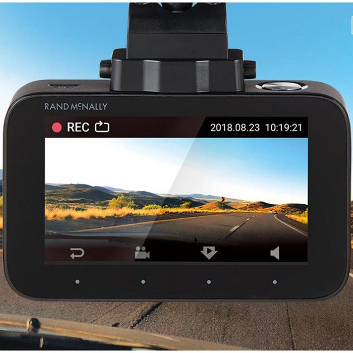 Rand Mcnally Dash Cam 500, 1080p, WiFi-Enabled