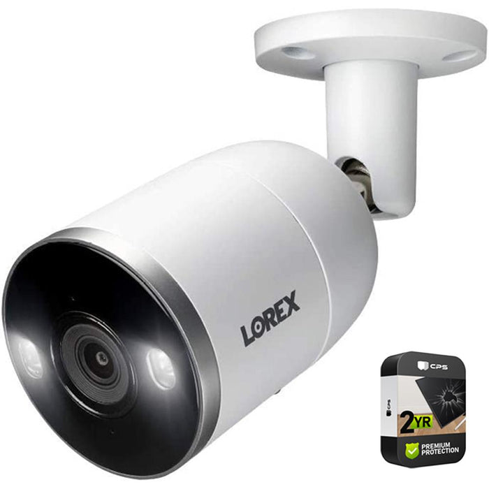 Lorex 4K Ultra HD Smart Deterrence IP Camera w/ Motion Detection+2 Year Warranty