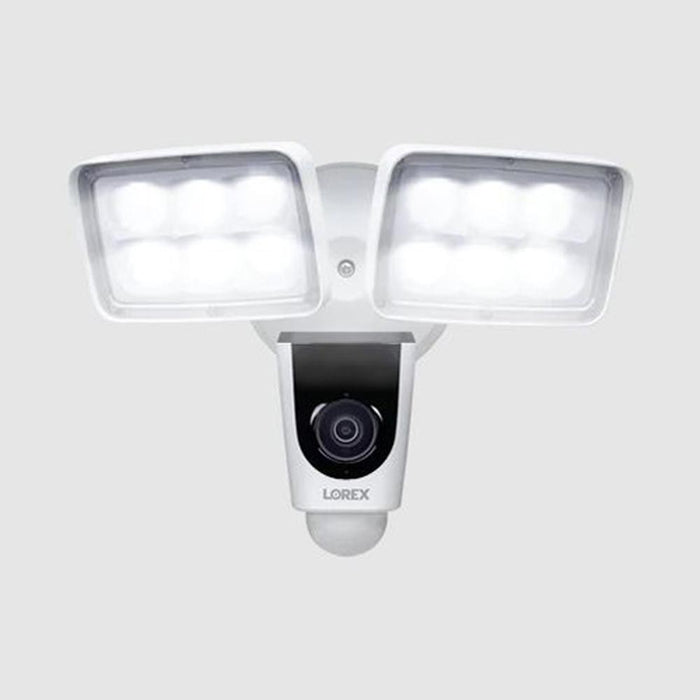 Lorex 1080p Wi-Fi Floodlight Camera White with 2 Year Extended Warranty